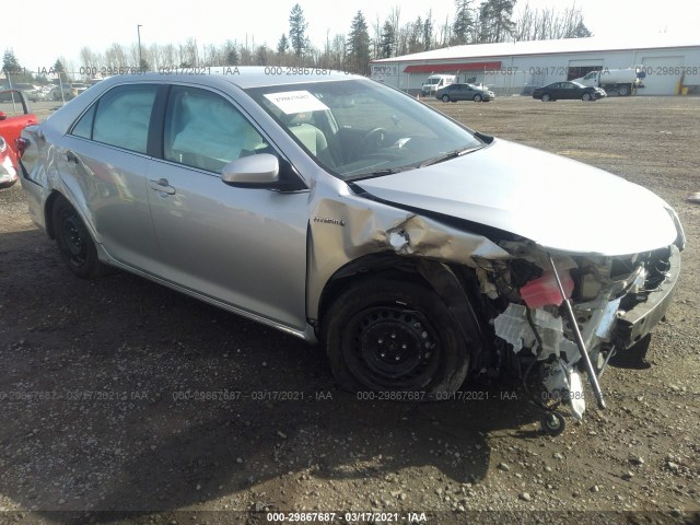 TOYOTA CAMRY HYBRID 2013 4t1bd1fk8du091010