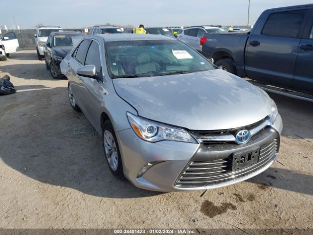 TOYOTA CAMRY HYBRID 2017 4t1bd1fk8hu220739