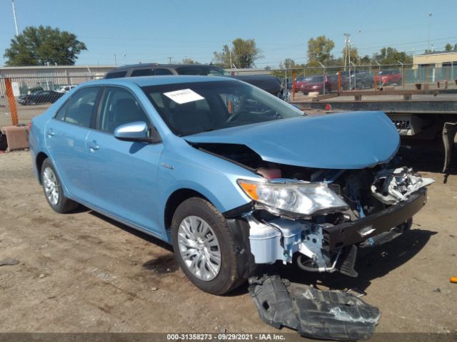 TOYOTA CAMRY HYBRID 2012 4t1bd1fk9cu010644