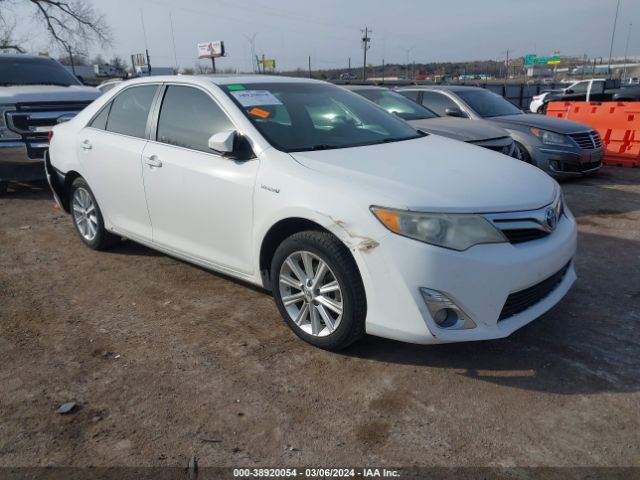 TOYOTA CAMRY HYBRID 2012 4t1bd1fk9cu052411