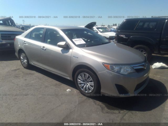 TOYOTA CAMRY HYBRID 2013 4t1bd1fk9du071557