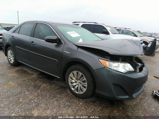 TOYOTA CAMRY HYBRID 2014 4t1bd1fk9eu108088