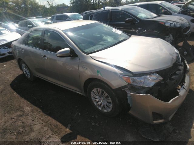 TOYOTA CAMRY HYBRID 2014 4t1bd1fk9eu108267