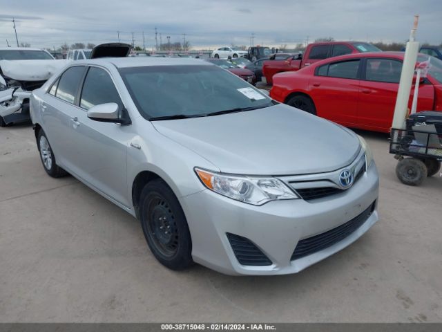 TOYOTA CAMRY HYBRID 2014 4t1bd1fk9eu136859