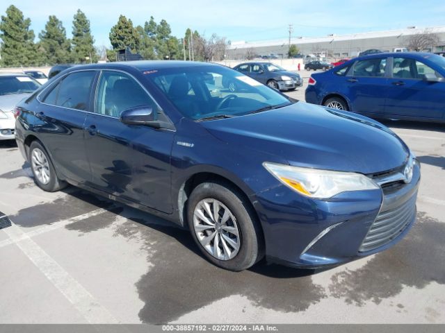 TOYOTA CAMRY HYBRID 2017 4t1bd1fk9hu221088