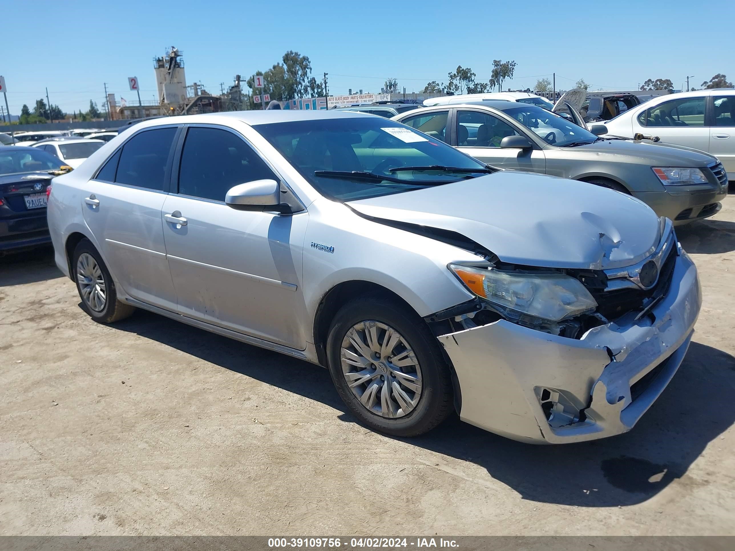 TOYOTA CAMRY 2012 4t1bd1fkxcu023029