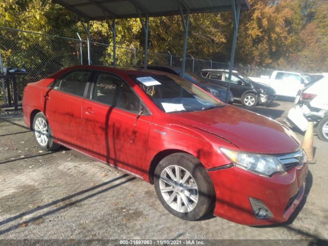 TOYOTA CAMRY HYBRID 2012 4t1bd1fkxcu038825