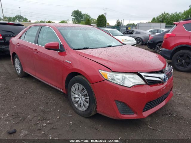 TOYOTA CAMRY HYBRID 2012 4t1bd1fkxcu041725