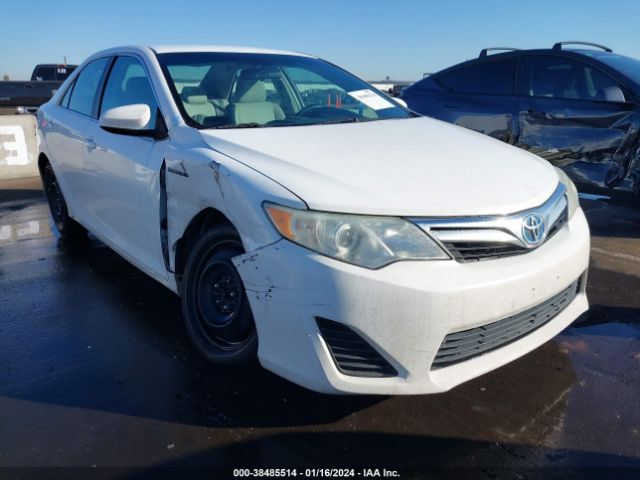 TOYOTA CAMRY HYBRID 2013 4t1bd1fkxdu073205