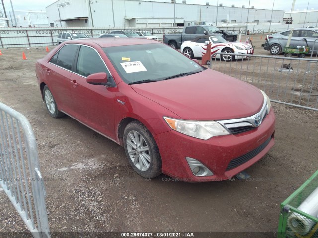 TOYOTA CAMRY HYBRID 2013 4t1bd1fkxdu082356