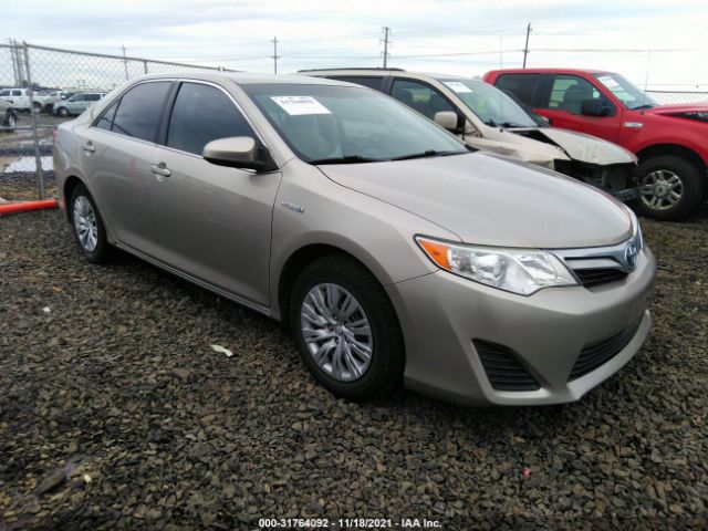 TOYOTA CAMRY HYBRID 2013 4t1bd1fkxdu085595