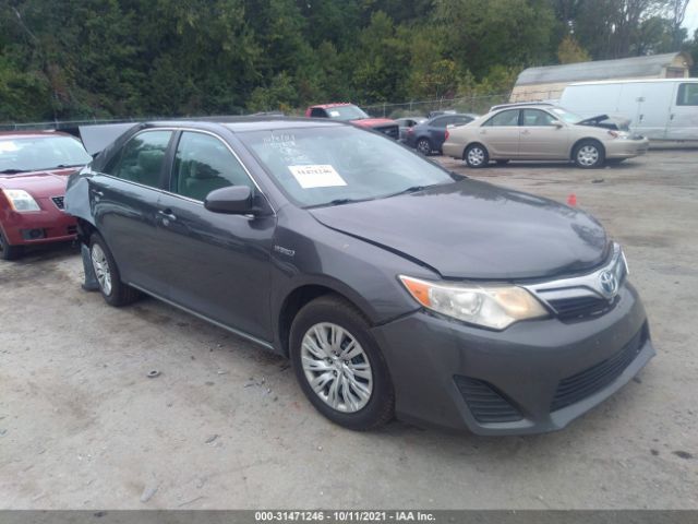 TOYOTA CAMRY HYBRID 2013 4t1bd1fkxdu088609