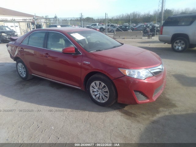 TOYOTA CAMRY HYBRID 2014 4t1bd1fkxeu099675