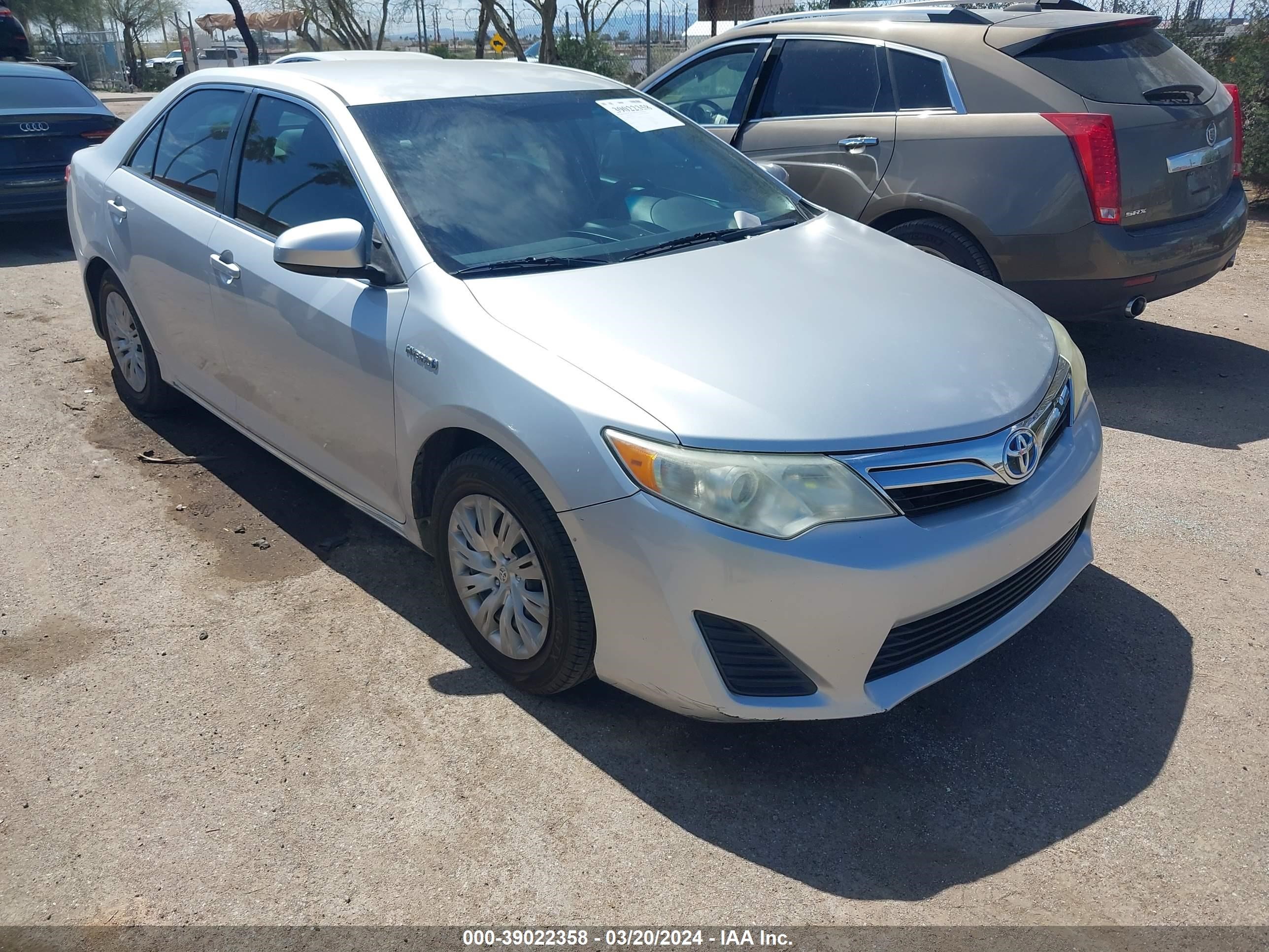 TOYOTA CAMRY 2014 4t1bd1fkxeu124297