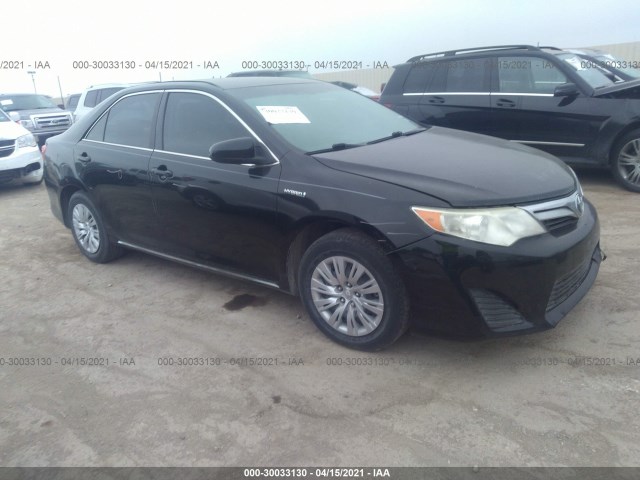 TOYOTA CAMRY HYBRID 2014 4t1bd1fkxeu135543