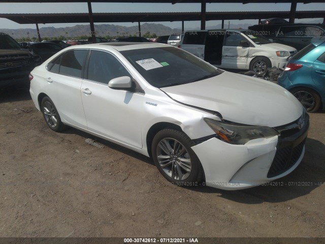 TOYOTA CAMRY HYBRID 2015 4t1bd1fkxfu166728