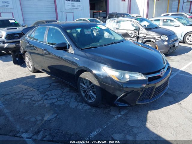 TOYOTA CAMRY HYBRID 2015 4t1bd1fkxfu169967