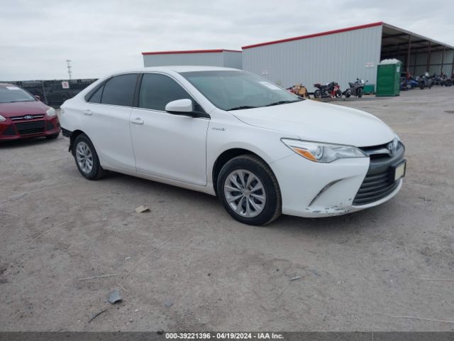 TOYOTA CAMRY HYBRID 2017 4t1bd1fkxhu205966