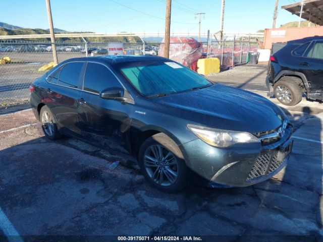 TOYOTA CAMRY HYBRID 2017 4t1bd1fkxhu215171