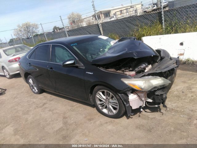 TOYOTA CAMRY HYBRID 2017 4t1bd1fkxhu221388