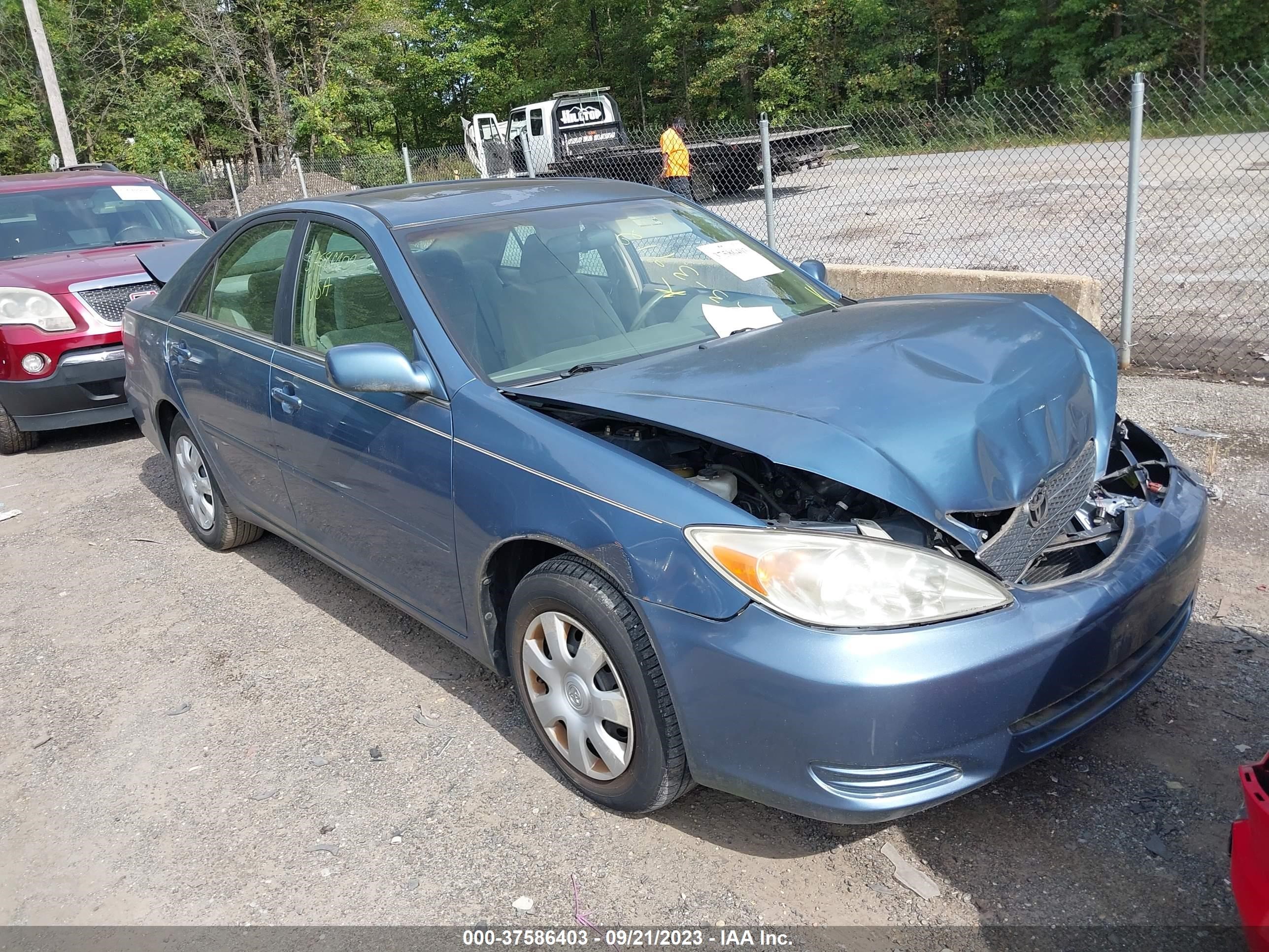 TOYOTA CAMRY 2004 4t1be30k04u836592