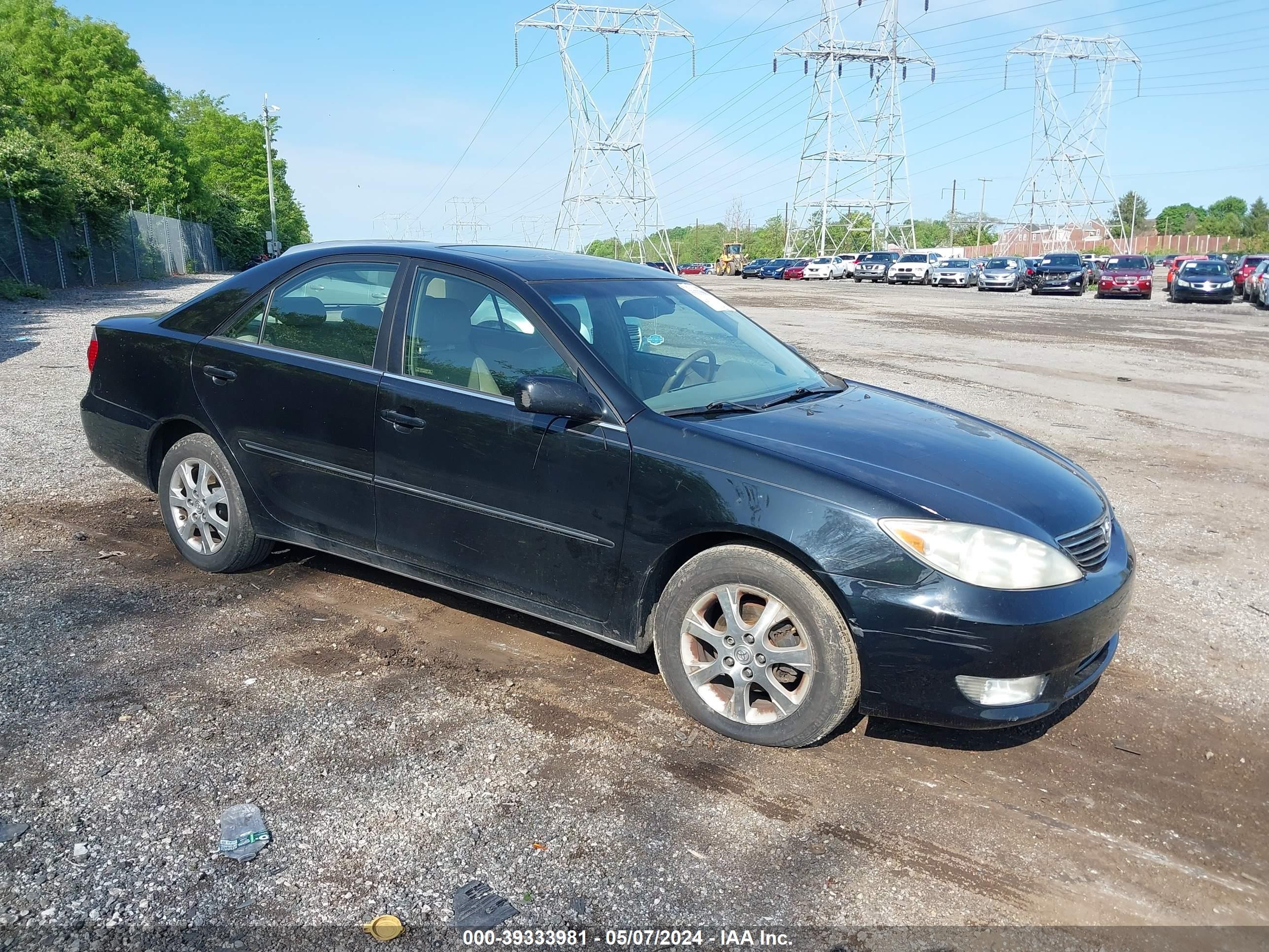 TOYOTA CAMRY 2005 4t1be30k05u396844