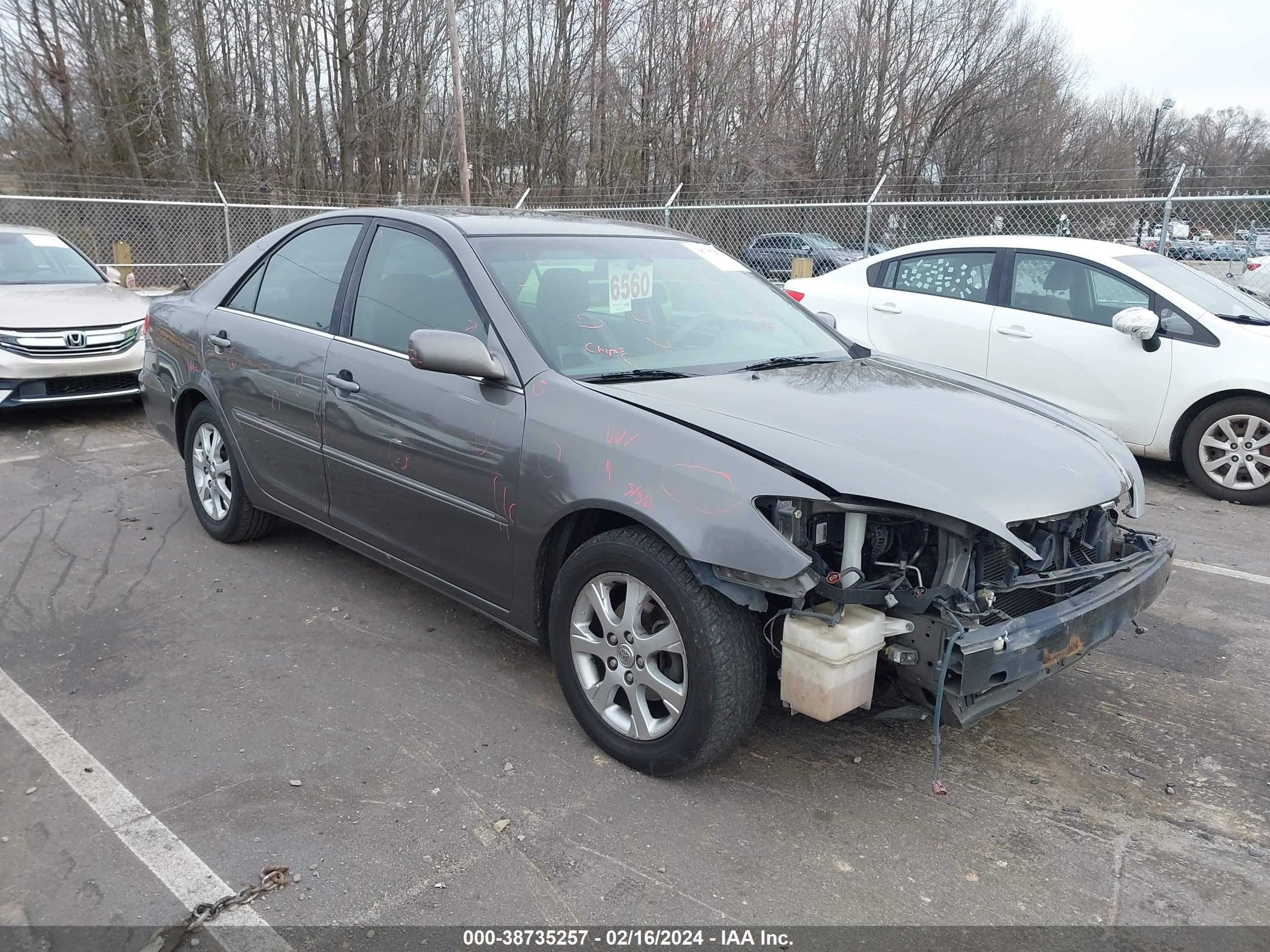 TOYOTA CAMRY 2005 4t1be30k05u525133