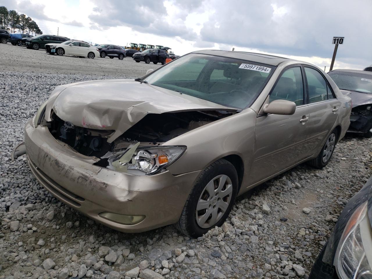 TOYOTA CAMRY 2004 4t1be30k14u865079