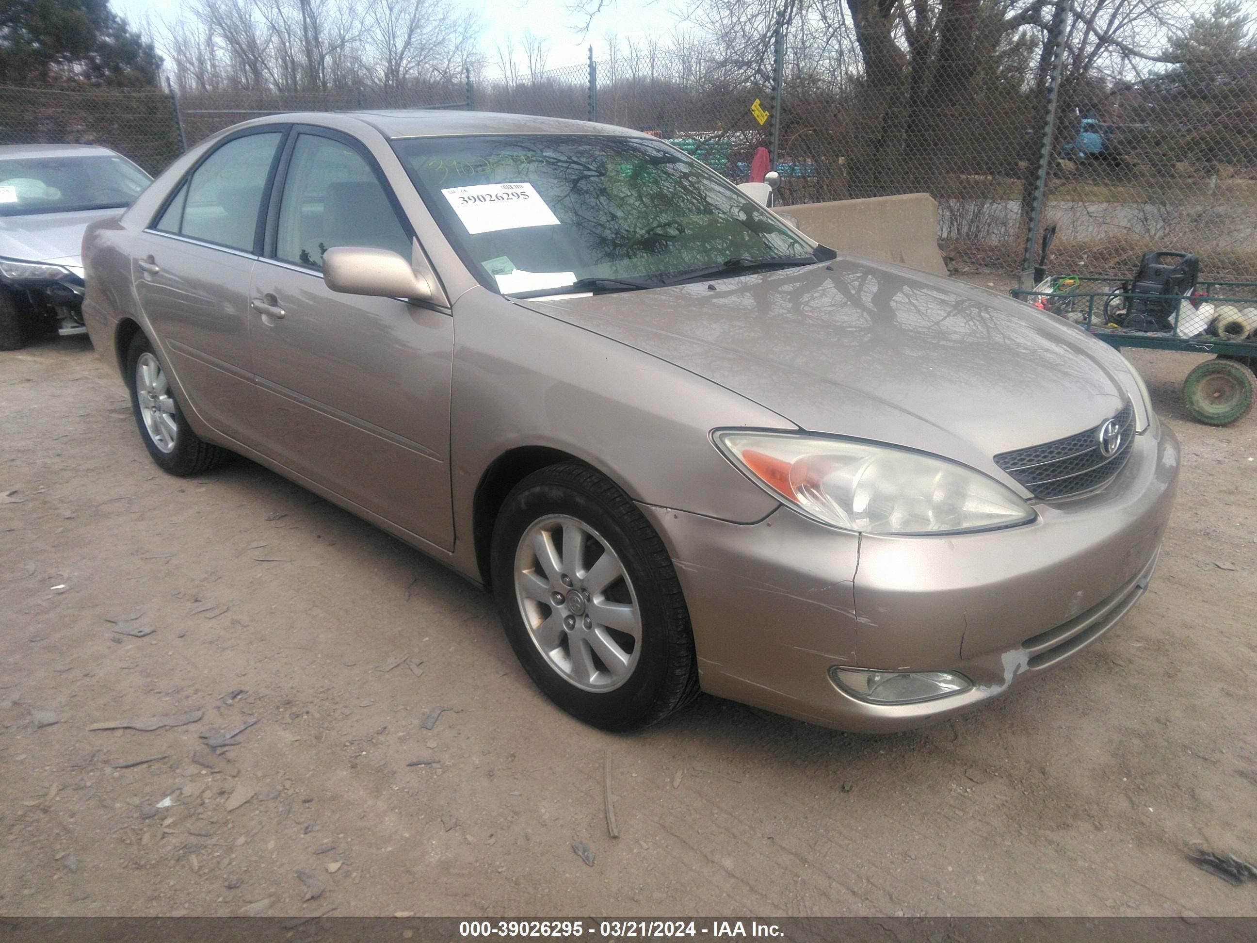 TOYOTA CAMRY 2004 4t1be30k14u920808