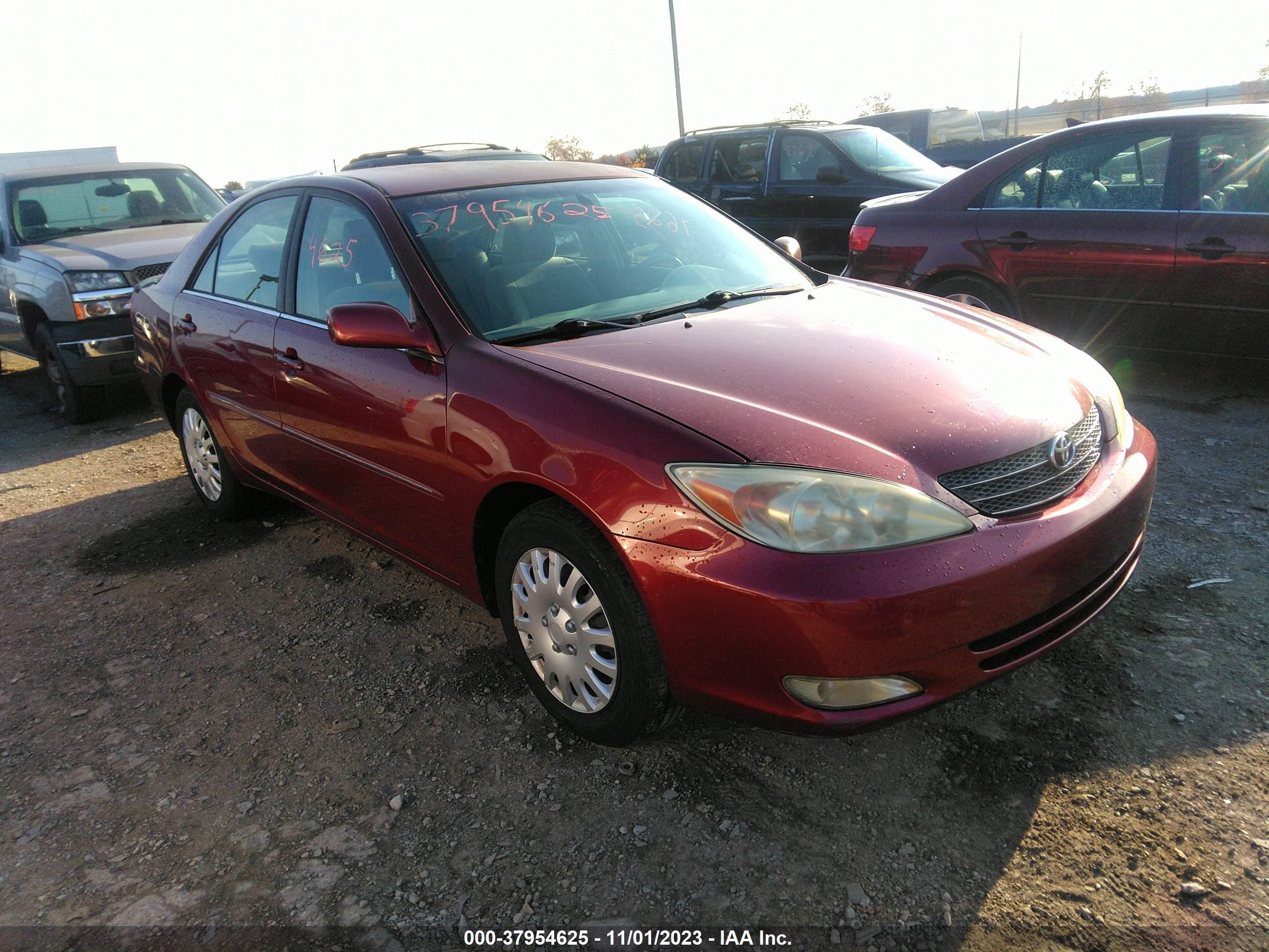 TOYOTA CAMRY 2003 4t1be30k234197226