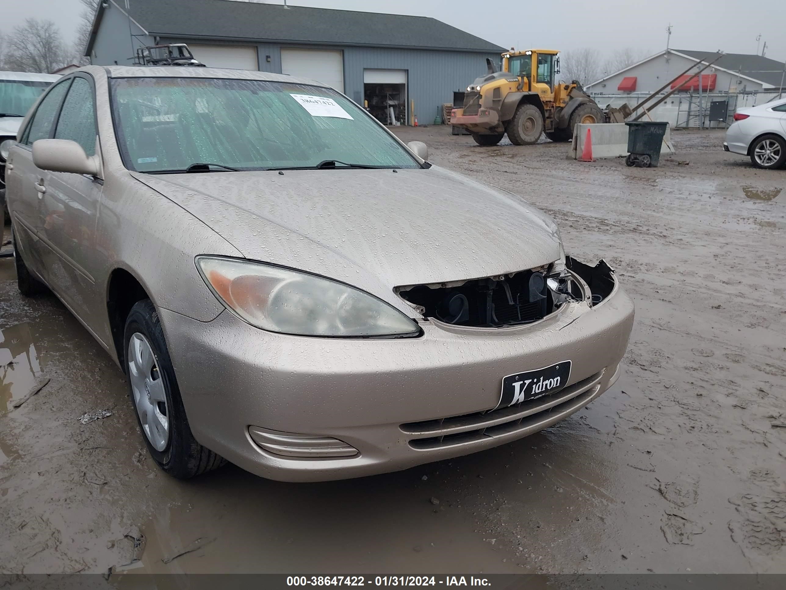 TOYOTA CAMRY 2003 4t1be30k23u666489