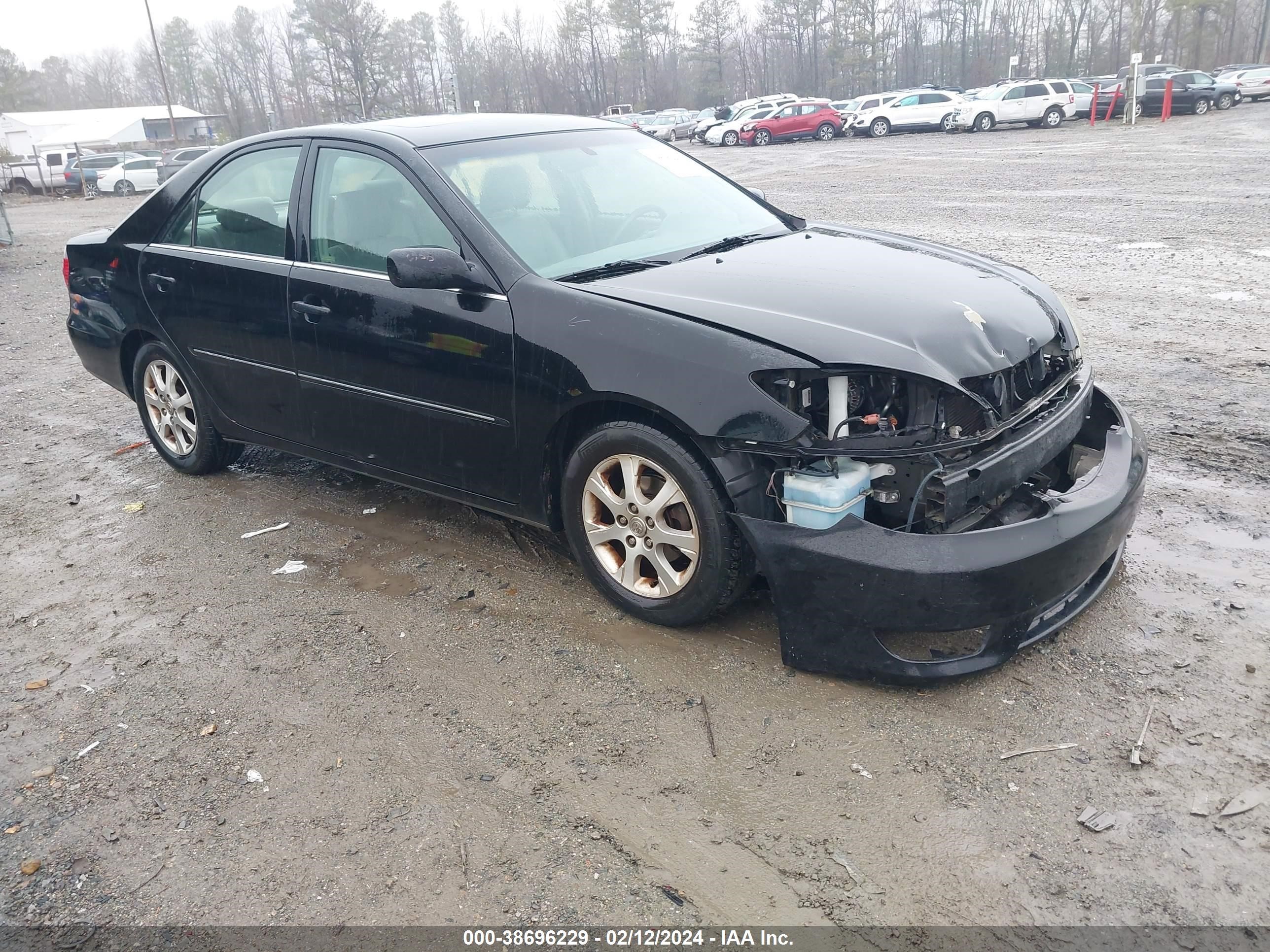 TOYOTA CAMRY 2005 4t1be30k25u007654