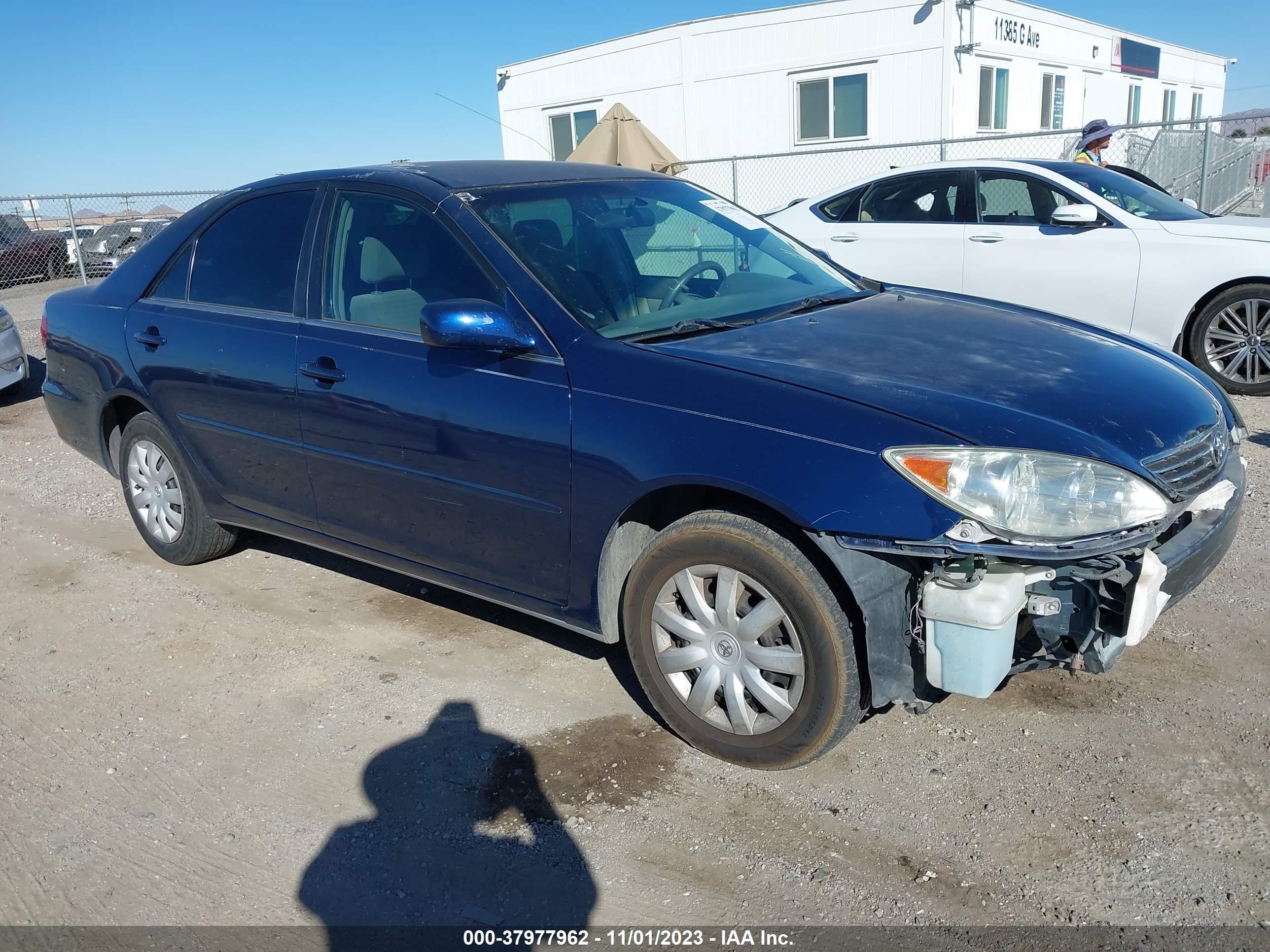 TOYOTA CAMRY 2005 4t1be30k25u033770