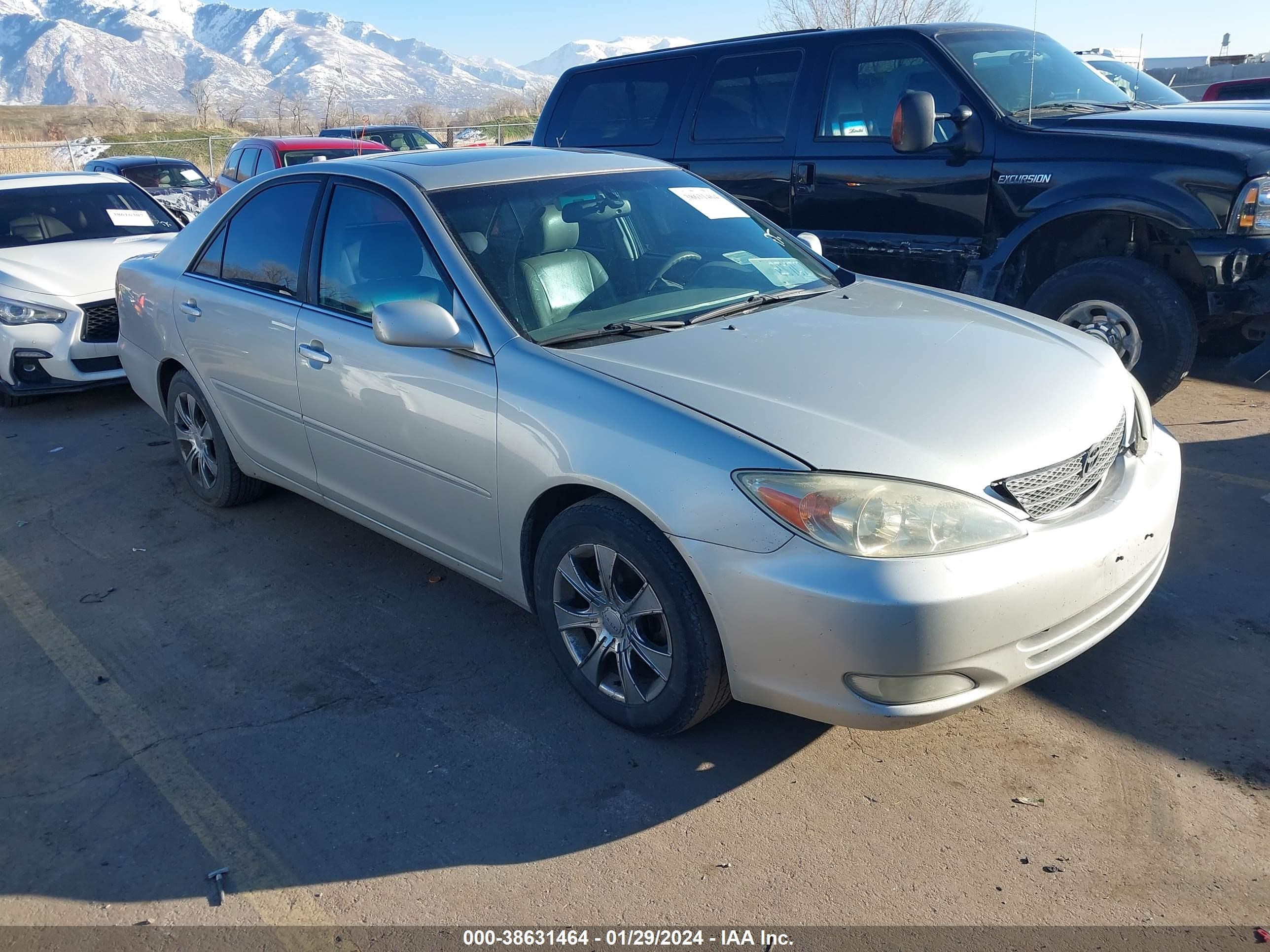 TOYOTA CAMRY 2003 4t1be30k33u254100