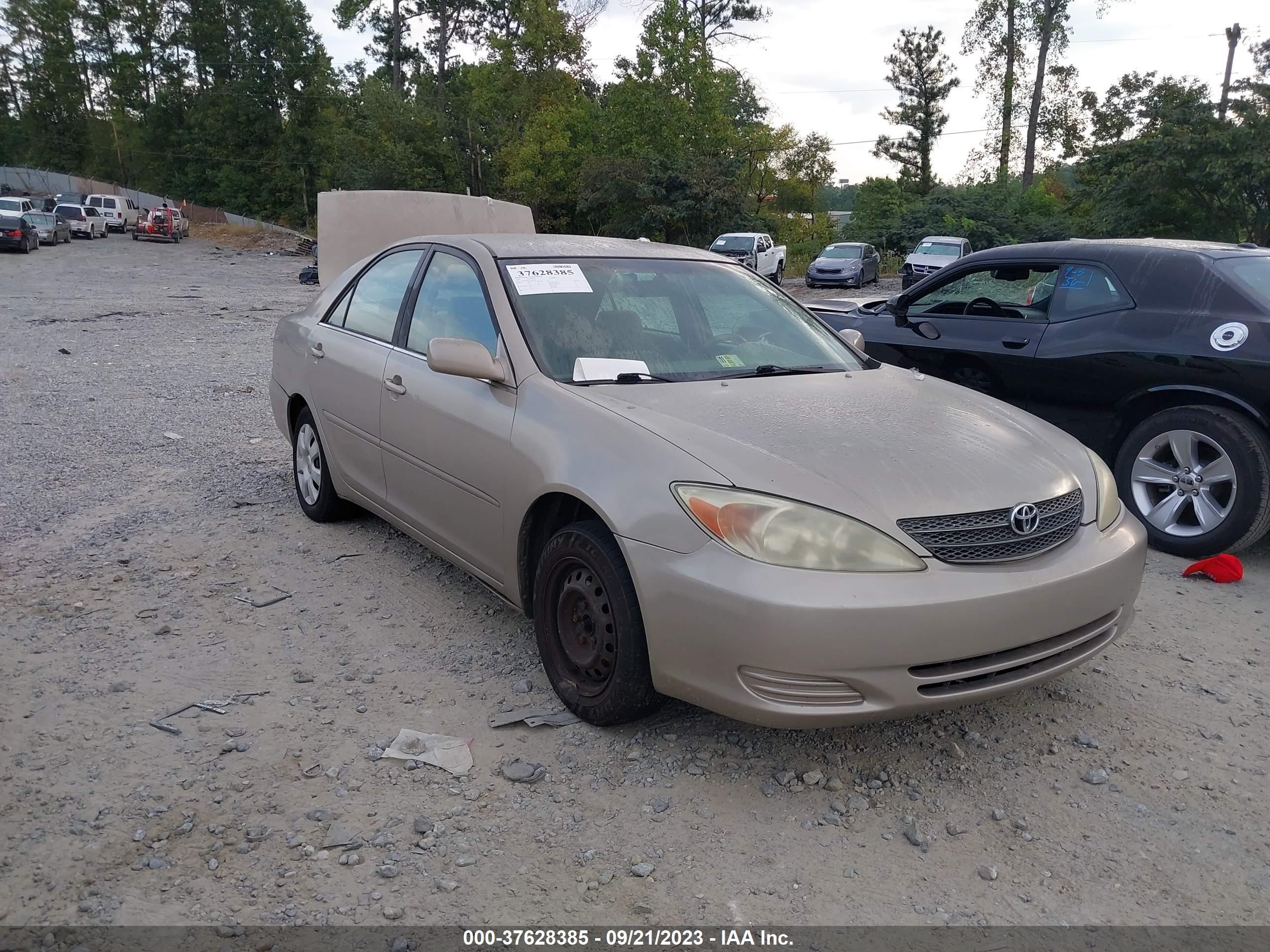 TOYOTA CAMRY 2003 4t1be30k33u741846