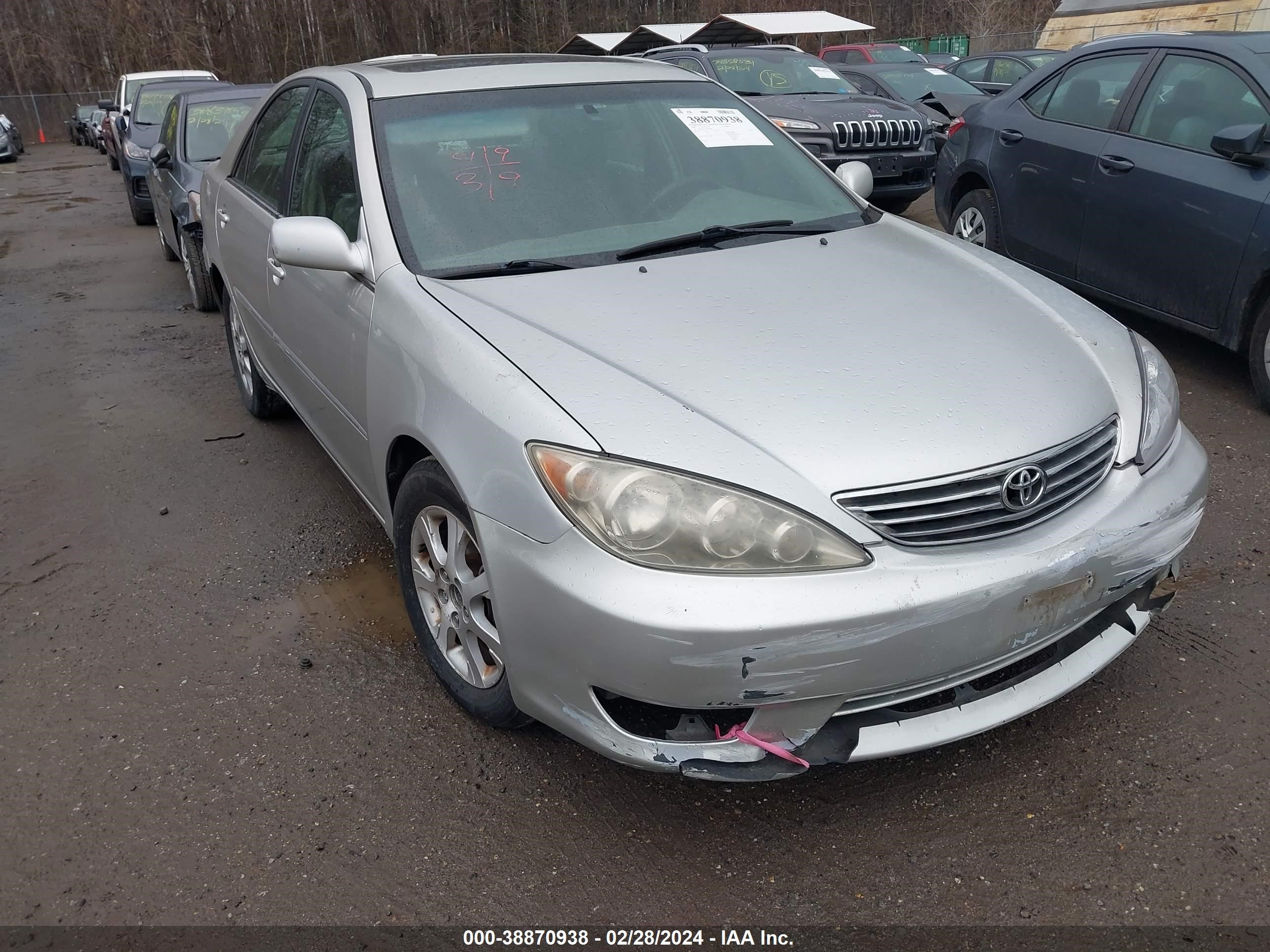 TOYOTA CAMRY 2005 4t1be30k35u951088