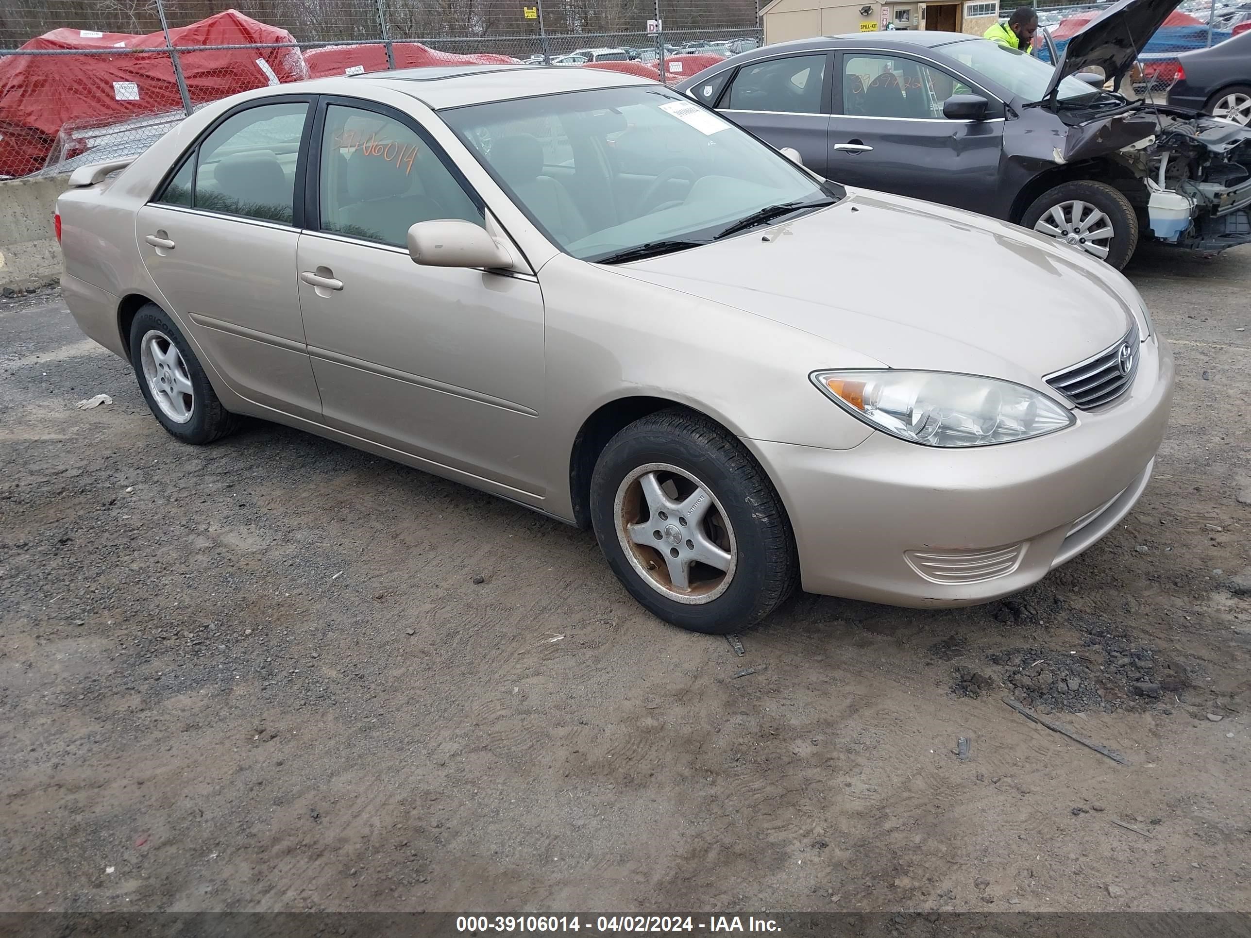 TOYOTA CAMRY 2005 4t1be30k45u509355