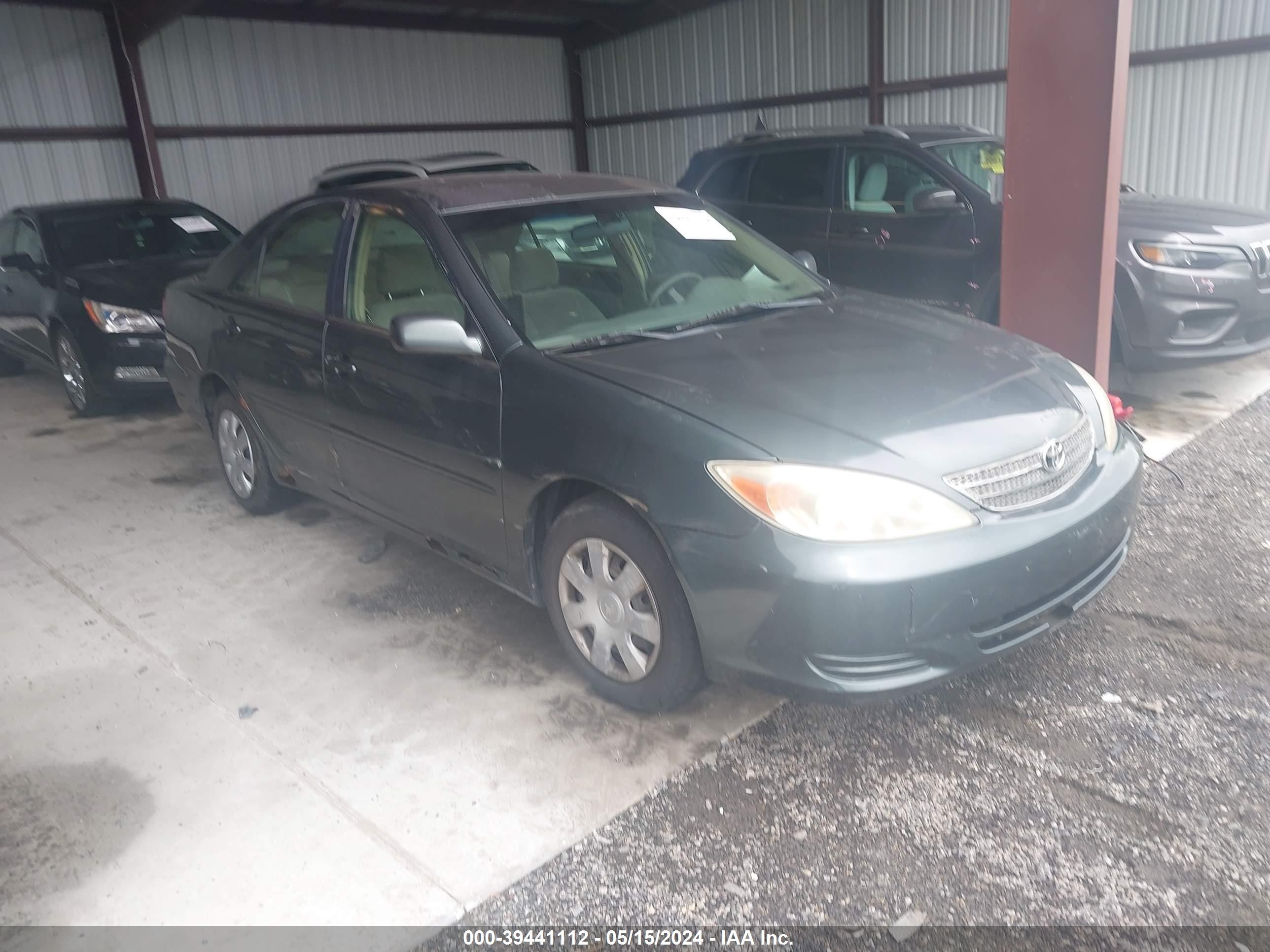 TOYOTA CAMRY 2003 4t1be30k53u680645