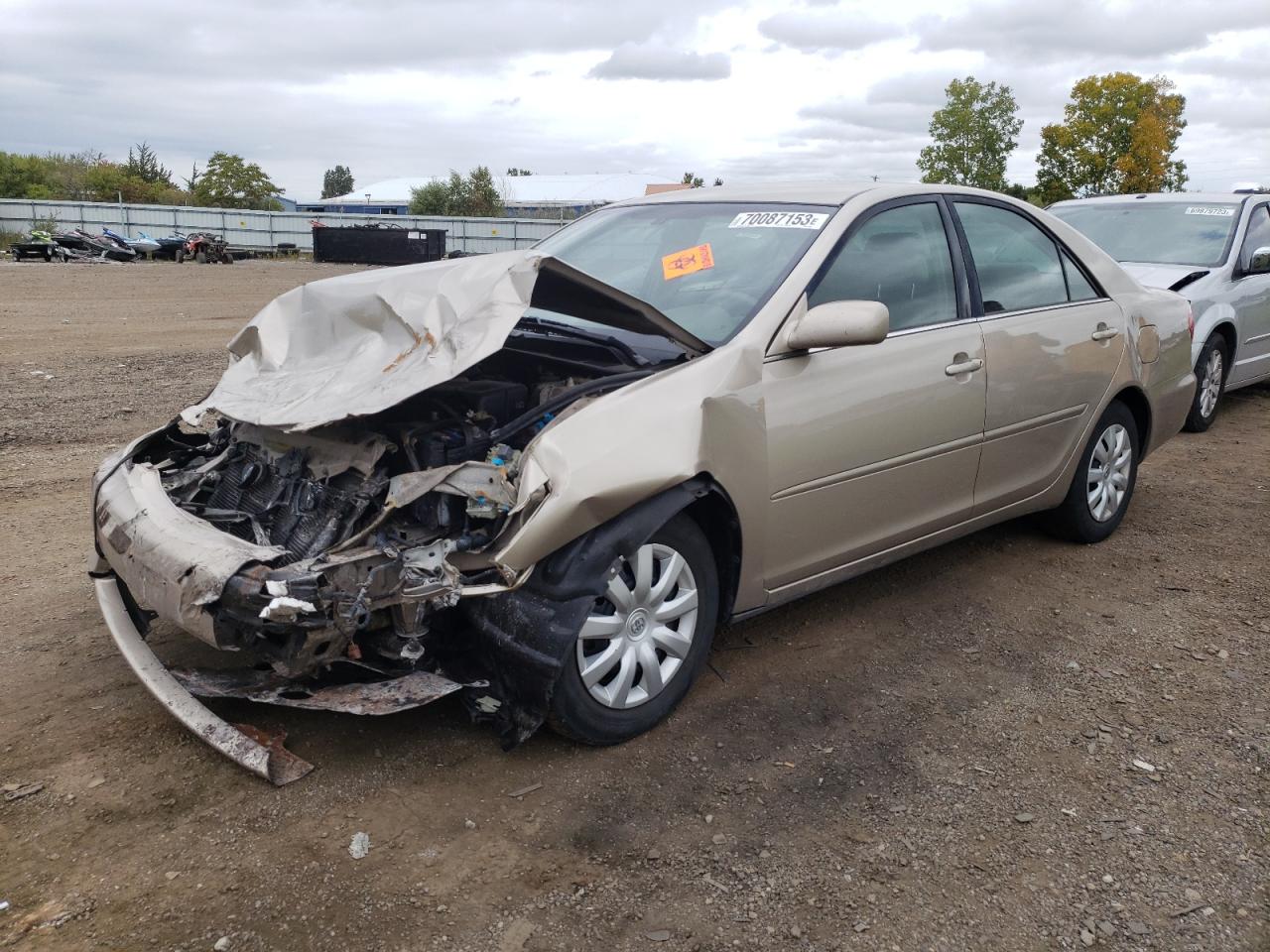 TOYOTA CAMRY 2005 4t1be30k65u952896