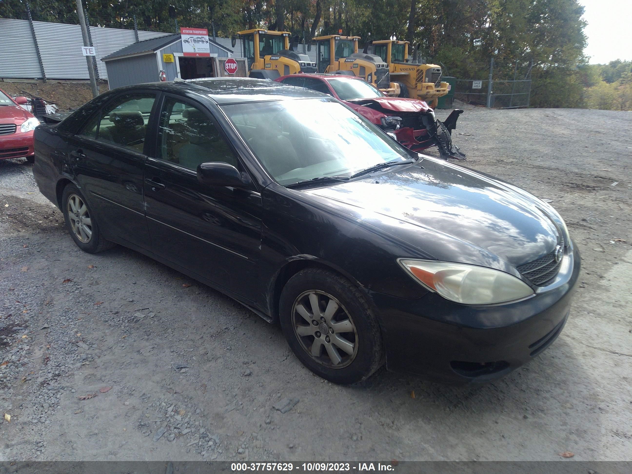 TOYOTA CAMRY 2002 4t1be30k72u039396