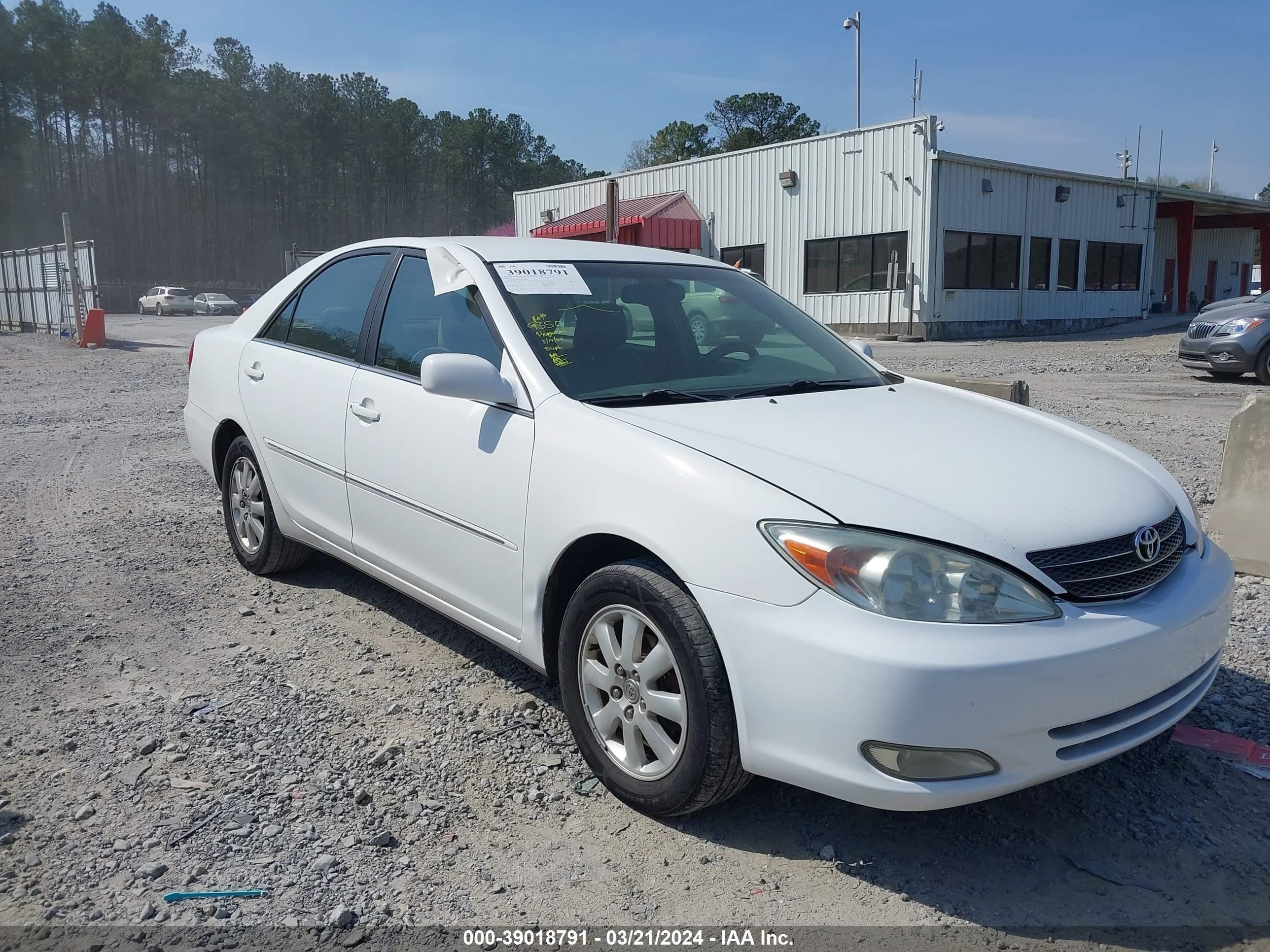 TOYOTA CAMRY 2004 4t1be30k74u317412