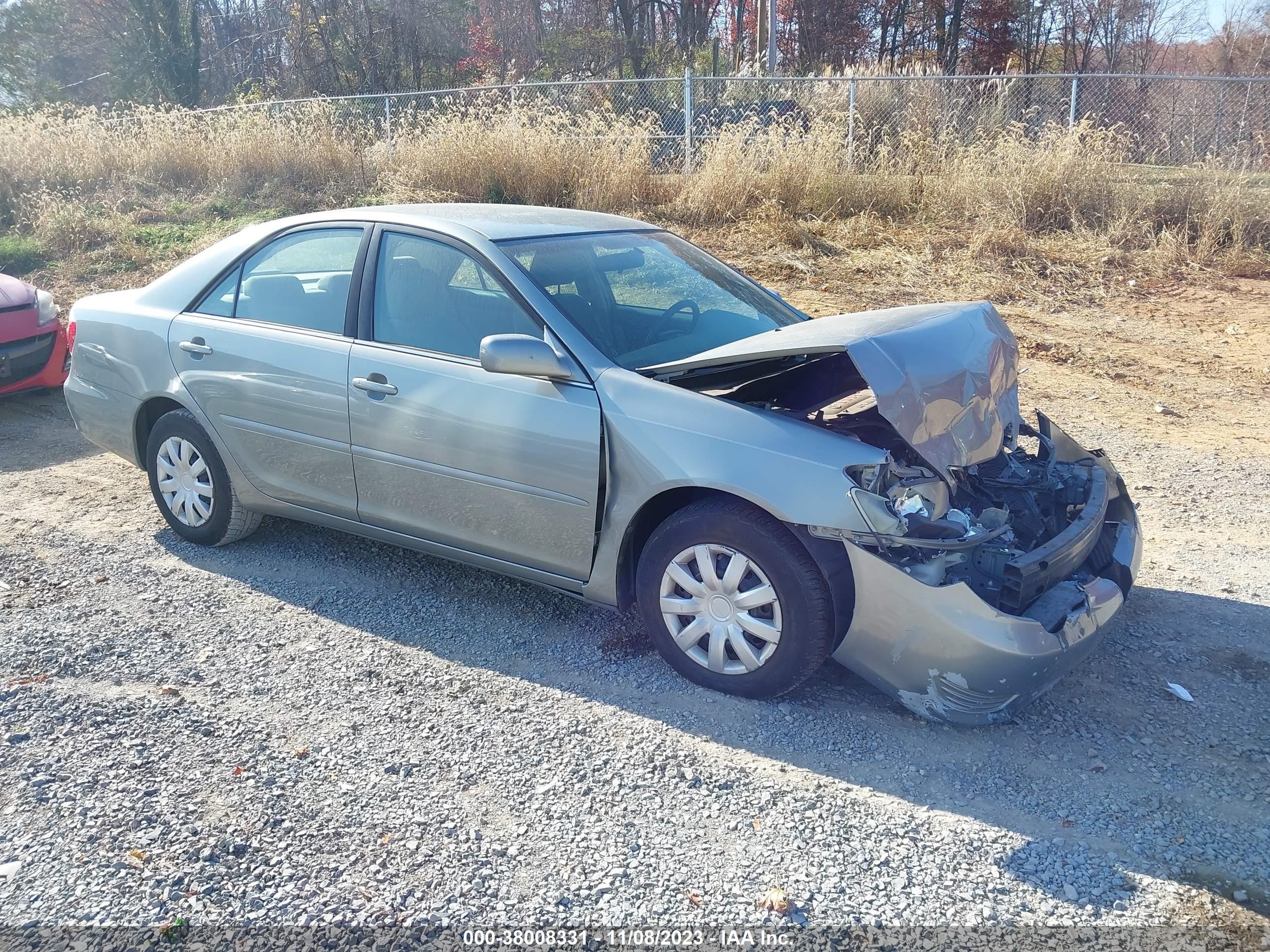 TOYOTA CAMRY 2005 4t1be30k75u595728