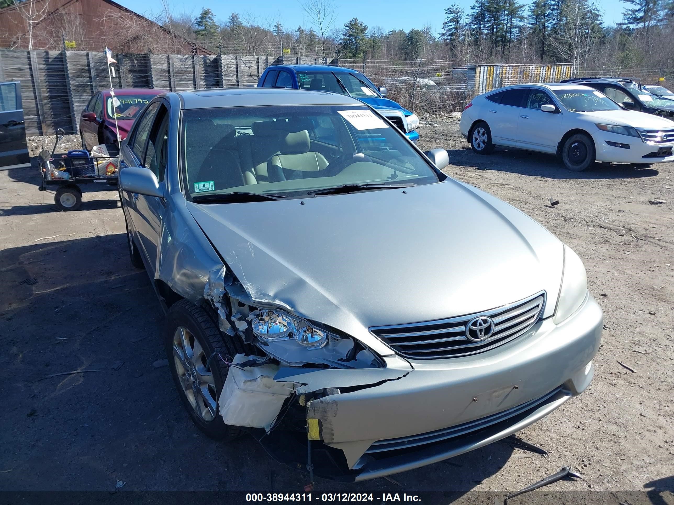 TOYOTA CAMRY 2005 4t1be30k75u992565