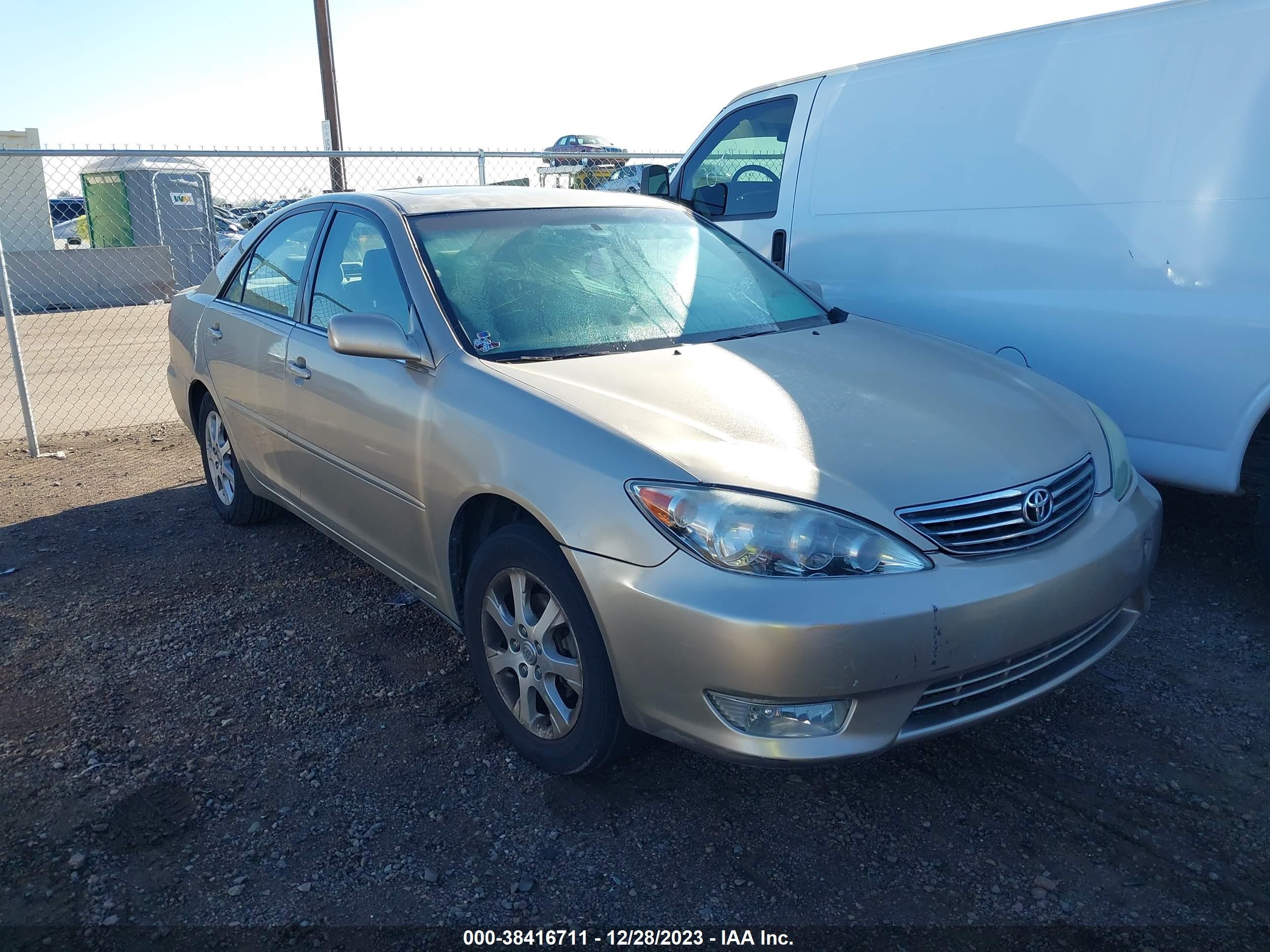 TOYOTA CAMRY 2005 4t1be30k85u996186