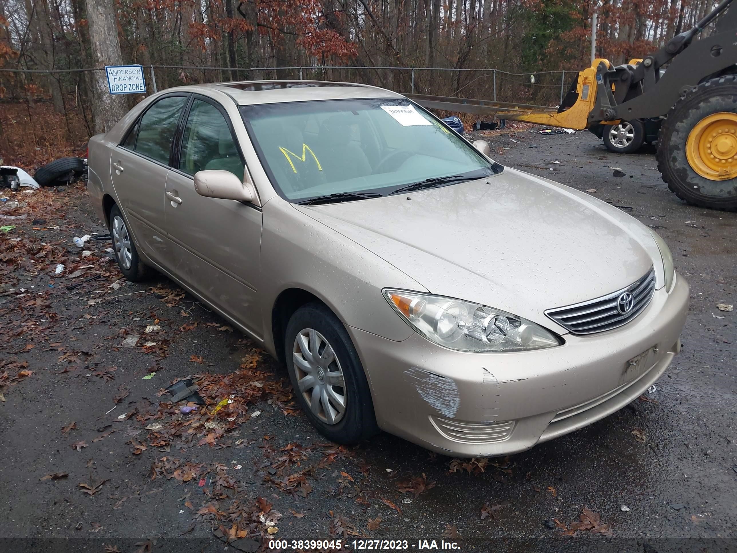 TOYOTA CAMRY 2006 4t1be30k86u145426