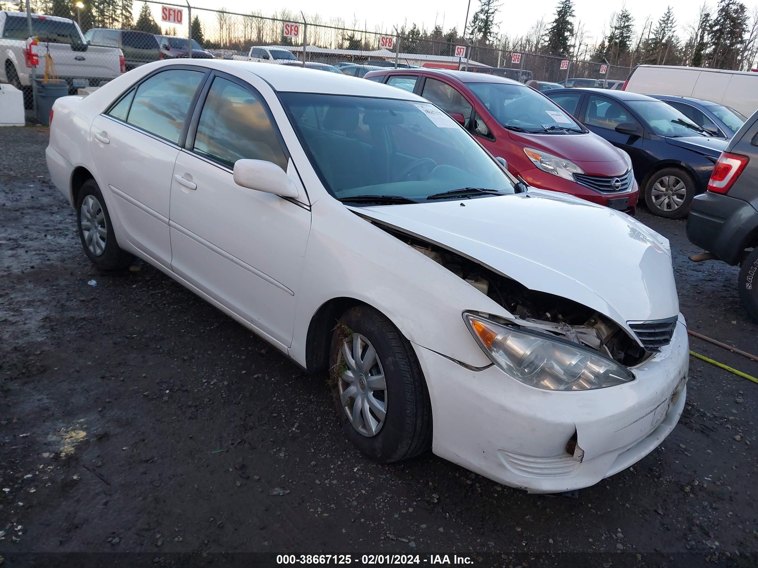 TOYOTA CAMRY 2006 4t1be30k86u748988