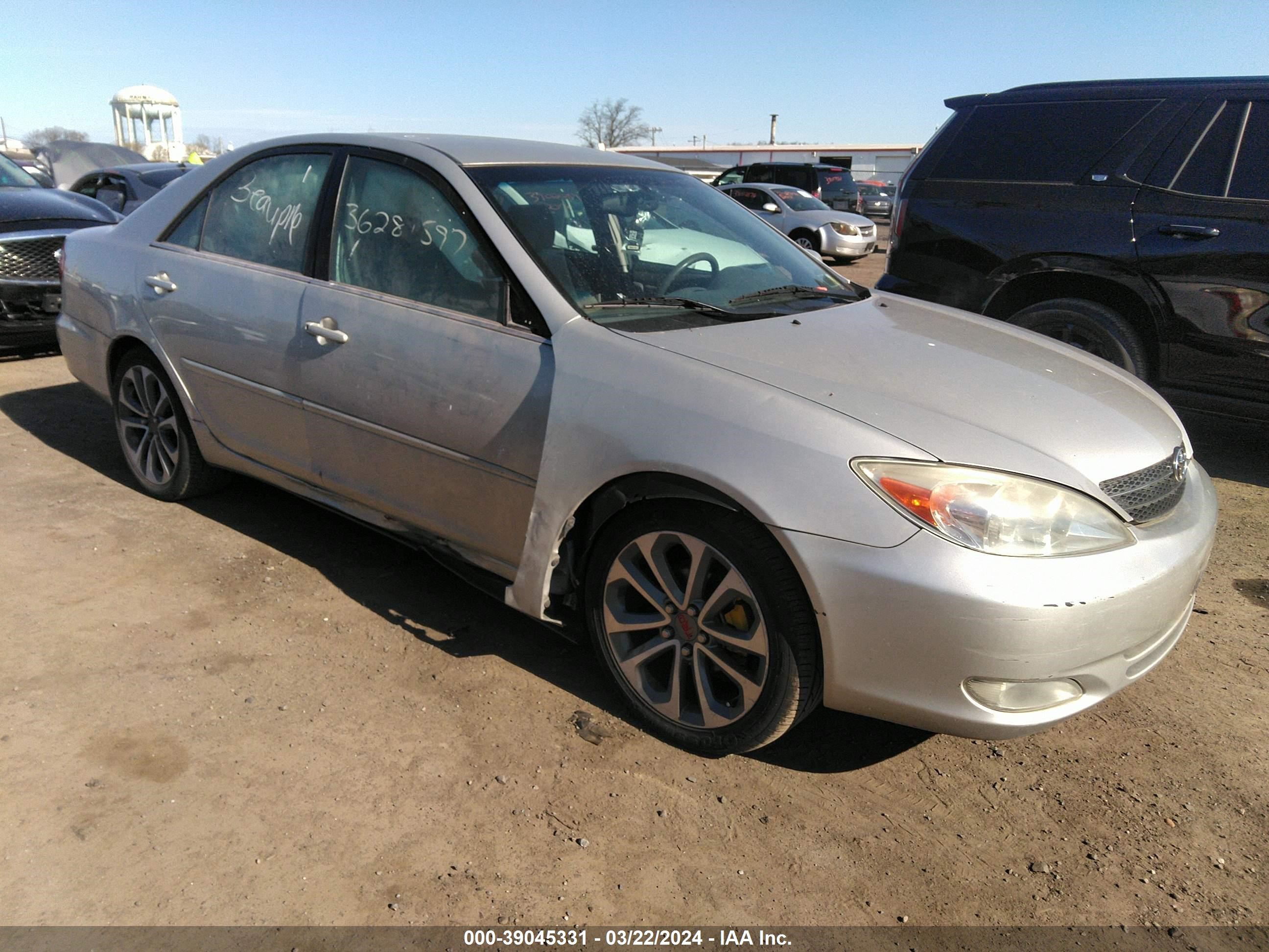 TOYOTA CAMRY 2003 4t1be30k93u222722