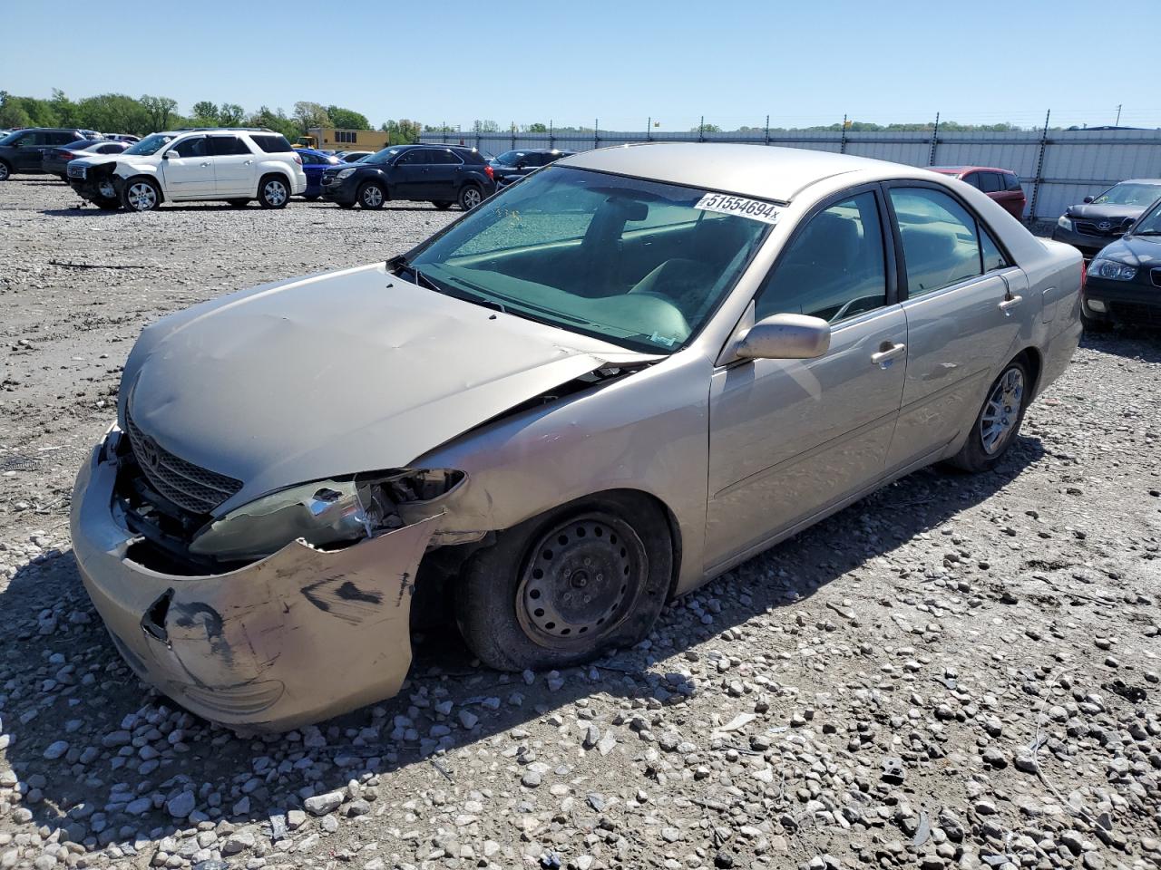 TOYOTA CAMRY 2003 4t1be30k93u255302