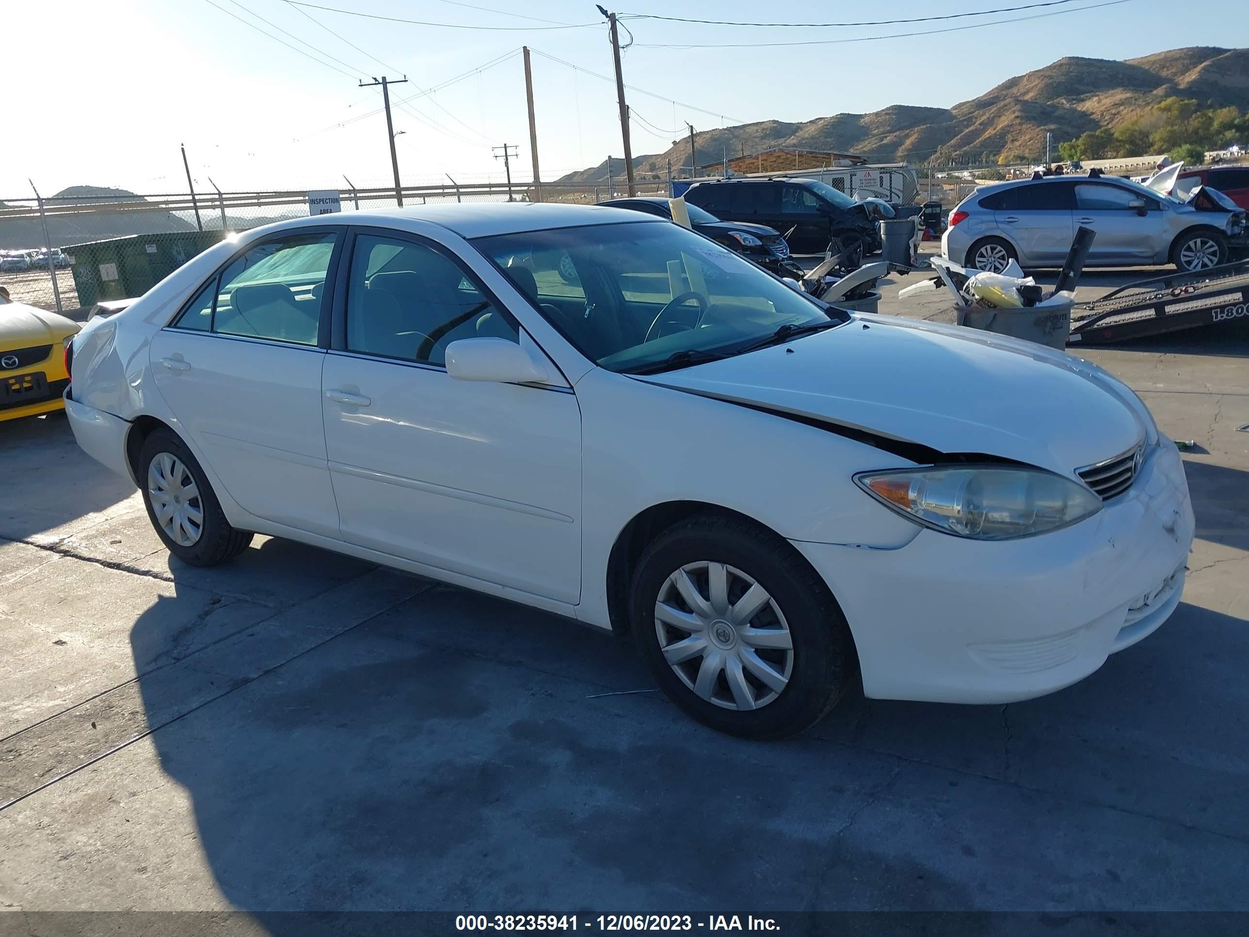 TOYOTA CAMRY 2005 4t1be30k95u395532