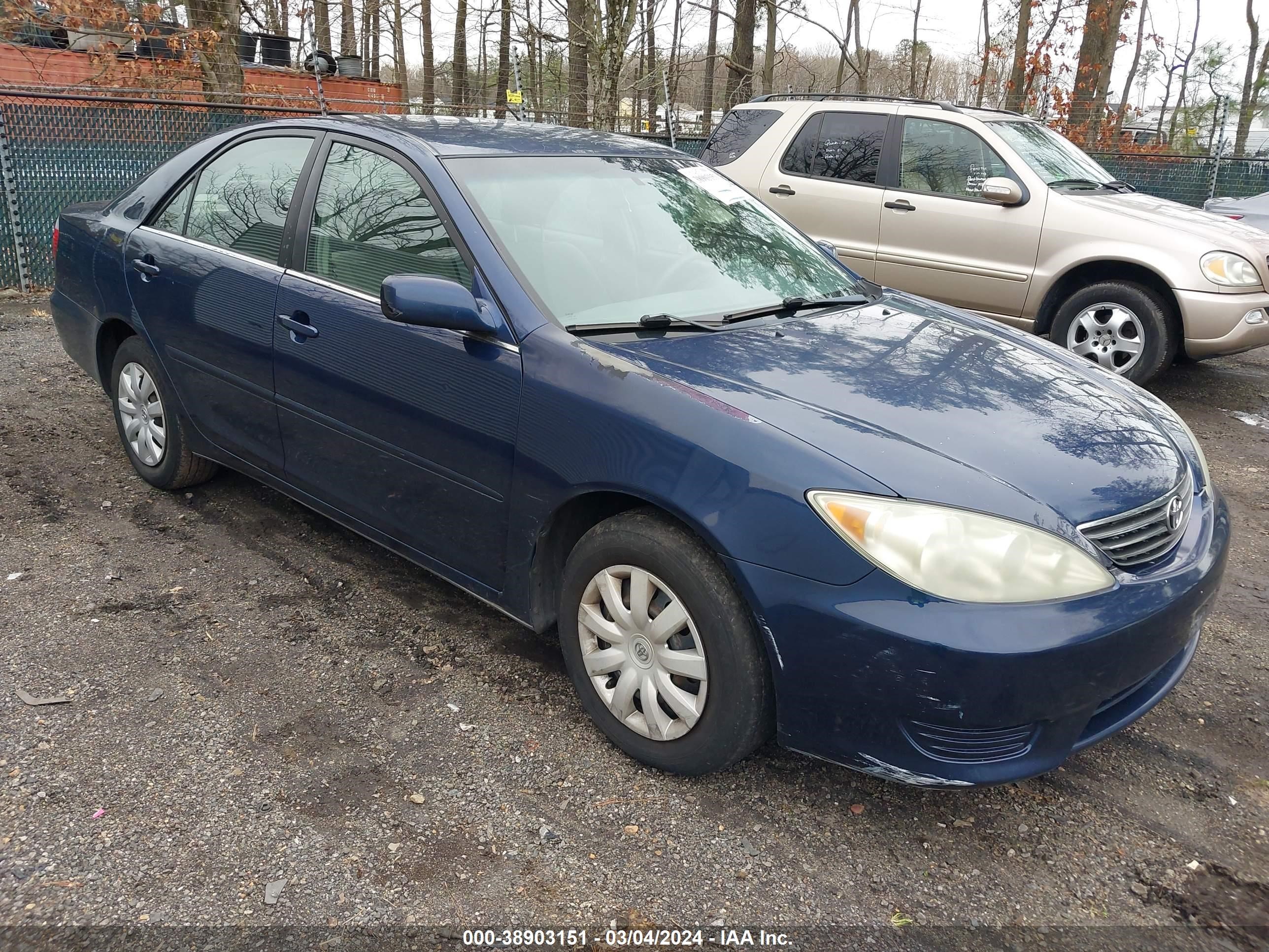 TOYOTA CAMRY 2005 4t1be30k95u411101